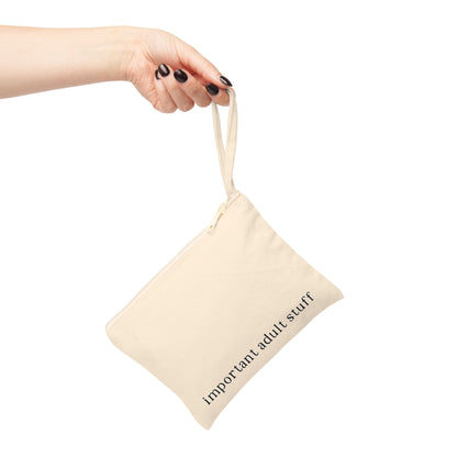 "Important Adult Stuff" Pouch
