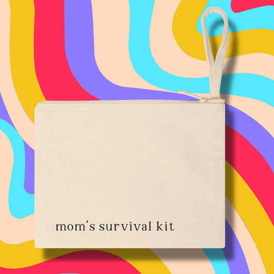 "Mom’s Survival Kit" Pouch